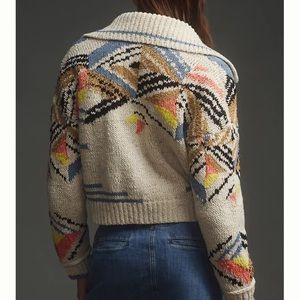 Pilcrow by anthropology, chunky cardigan sweater. NWT
